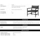 Fotolii - Fotoliu design LUX, Piele clasica neagra, Lemn, Tiberio