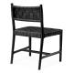 Scaune - Scaun design LUX, Piele clasica neagra, Lemn, Tiberio