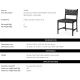 Scaune - Scaun design LUX, Piele clasica neagra, Lemn, Tiberio