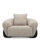 Fotolii - Fotoliu design LUX Siderno, Splendor light grey
