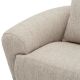 Fotolii - Fotoliu design LUX Siderno, Splendor light grey