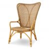Fotoliu din ratan design LUX, Colony natur honey