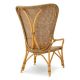 Scaune - Fotoliu din ratan design LUX, Colony natur honey