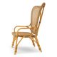 Scaune - Fotoliu din ratan design LUX, Colony natur honey