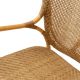 Scaune - Fotoliu din ratan design LUX, Colony natur honey