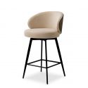 Scaun de bar design elegant LUX Camerota, Sabino beige