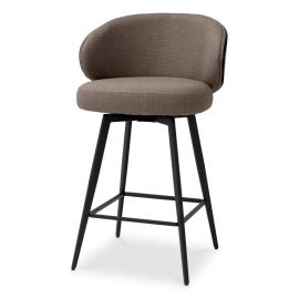 Scaune Bar - Scaun de bar design elegant LUX Camerota, Scalea grey
