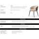 Scaune - Scaun design elegant LUX Camerota, Sabino beige