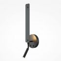 Aplica LED cu lumina ambientala si spot directionabil Combo 10W negru