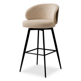 Scaune Bar - Scaun de bar design elegant LUX Camerota, Sabino beige