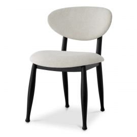 Scaune - Scaun design elegant LUX Allston, sentier cream/ negru
