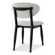 Scaune - Scaun design elegant LUX Allston, sentier cream/ negru