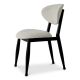 Scaune - Scaun design elegant LUX Allston, sentier cream/ negru