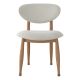 Scaune - Scaun design elegant LUX Allston, sentier cream/ natur