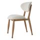Scaune - Scaun design elegant LUX Allston, sentier cream/ natur