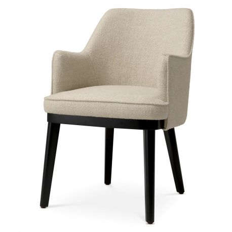 Scaune - Scaun design elegant LUX Lavinia, Renato ecru/ negru