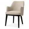 Scaun design elegant LUX Lavinia, Renato ecru/ negru