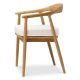 Scaune - Scaun elegant design LUX Beale natur/ off-white