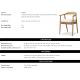 Scaune - Scaun elegant design LUX Beale natur/ off-white