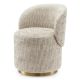 Scaune - Scaun pivotant modern design LUX Chair Greer, Creststone beige