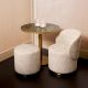 Scaune - Scaun pivotant modern design LUX Chair Greer, Creststone beige