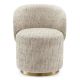 Scaune - Scaun pivotant modern design LUX Chair Greer, Creststone beige