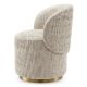 Scaune - Scaun pivotant modern design LUX Chair Greer, Creststone beige