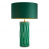 Veioza, Lampa de masa LUX, Ceramica, Verde, Amarello