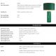 Veioze - Veioza, Lampa de masa LUX, Ceramica, Verde, Amarello