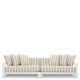 Canapele - Canapea de interior/ exterior design LUX Cap-Antibes, alb mat