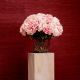 Aranjamente florale LUX - Buchet artificial LUX din 48 de bujori roz, Peonies
