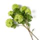 Aranjamente florale LUX - Buchet artificial LUX din 36 fire Hortensii verzi, Hydrangeas snowball