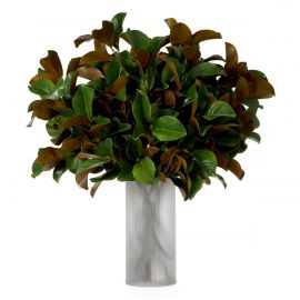 Aranjamente florale LUX - Buchet artificial LUX din 24 fire frunze de Magnolie