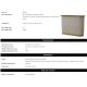 Mese Bar - Bar LUX, Sticla Neagra, Tesatura Forrester off-white, Matthew