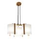 Pendule, Lustre suspendate - Lustra fabricata manual din lemn SCALA 3L