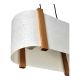Pendule, Lustre suspendate - Lustra fabricata manual din lemn SCALA 2L
