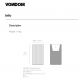 Ghivece - Ghiveci plante design decorativ modern exterior / interior GATSBY 50x90cm