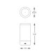 Lampi decorative si solare - Lampa portabila interior/ exterior, protectie IP44, ESTERNO S