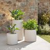 Ghiveci plante design decorativ modern exterior / interior GATSBY 60x60cm