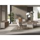 Mese dining - Masa deosebita design LUX Walnut-Bej 200x95cm