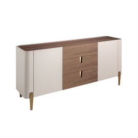 Comoda deosebita design LUX Walnut-Bej