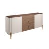 Comoda deosebita design LUX Walnut-Bej