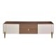 Comode - Comoda TV deosebita design LUX Walnut-Bej