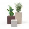 Ghiveci plante design decorativ modern exterior / interior GATSBY PRISMA 40x40x80cm