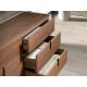 Comode - Comoda deosebita design LUX Walnut-Bej