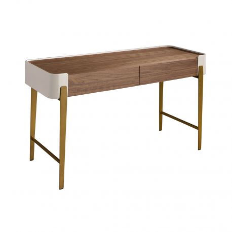 Birouri - Birou deosebit design LUX Walnut-Bej