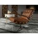 Masute Living - Masuta auxiliara design LUX Walnut-Bej