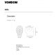 Ghivece - Ghiveci plante design decorativ modern exterior/interior SKULL 75x57x70cm