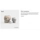Ghivece - Ghiveci plante design decorativ modern exterior/interior SKULL 107x82x100cm