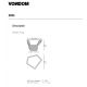 Ghivece - Ghiveci plante design decorativ modern exterior/interior FAZ POT 61x61x50cm